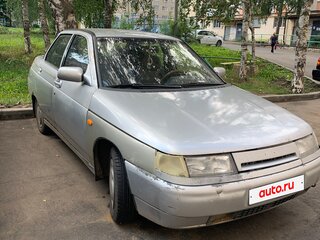 2001 Lada (ВАЗ) 2110, серебристый, 75000 рублей, вид 1