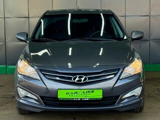 2014 Hyundai Solaris I Рестайлинг, серый, 769000 рублей, вид 5