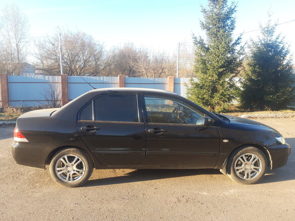 2006 Mitsubishi Lancer IX Рестайлинг, чёрный - вид 3