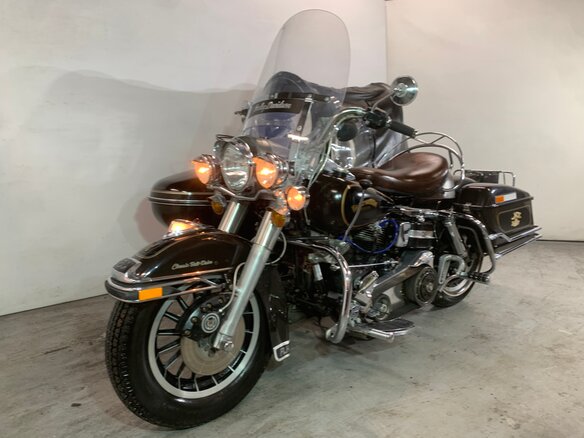 1982 Harley-Davidson Electra Glide, коричневый, 1490000 рублей - вид 21