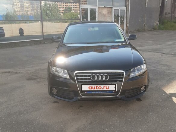 2011 Audi A4 IV (B8), чёрный
