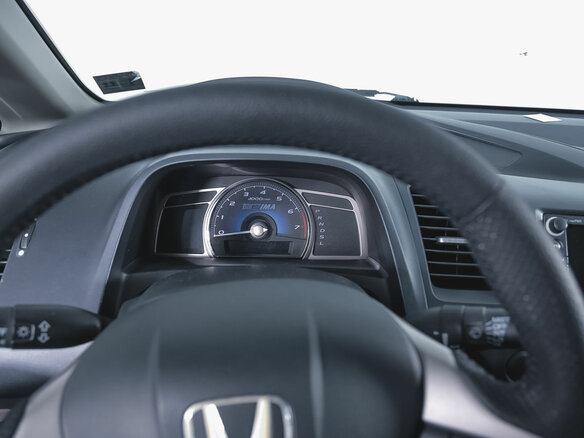 2007 Honda Civic Hybrid VIII, серебристый - вид 10