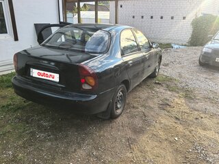 2008 Chevrolet Lanos I, чёрный, 180000 рублей, вид 3