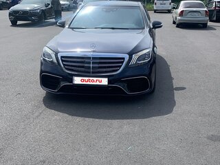 2014 Mercedes-Benz S-Класс 500 Long VI (W222, C217), синий, 2500000 рублей, вид 3