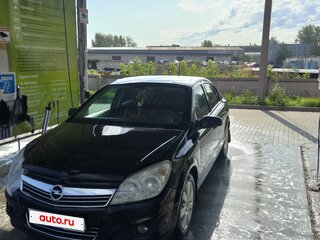 2008 Opel Astra H Рестайлинг, чёрный, 350000 рублей, вид 2