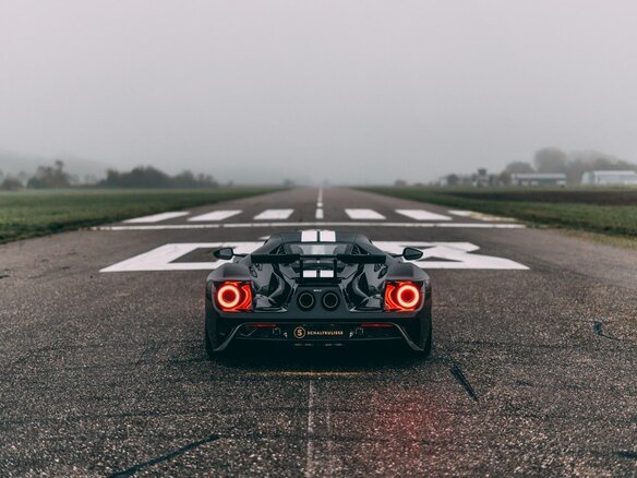 2022 Ford GT II, чёрный - вид 3