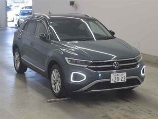 2023 Volkswagen T-Roc I Рестайлинг, синий, 1499000 рублей, вид 3