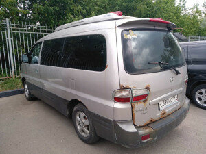 2007 Hyundai Starex I Рестайлинг 2, серый - вид 2