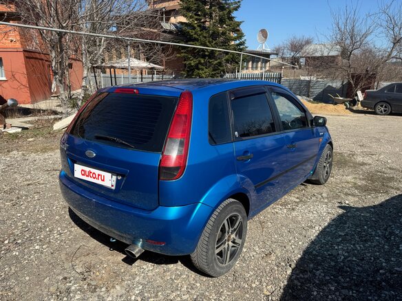 2005 Ford Fiesta Mk5, синий, 650000 рублей - вид 4