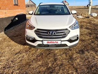 2017 Hyundai Santa Fe III Рестайлинг, белый, 2400000 рублей, вид 1