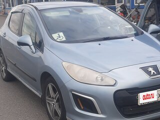 2012 Peugeot 308 I Рестайлинг, серебристый, 465000 рублей, вид 3