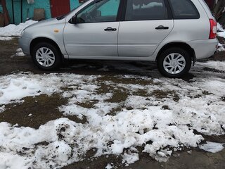 2010 Lada (ВАЗ) Kalina I, серебристый, 350000 рублей, вид 4