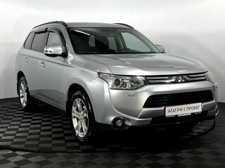 2012 Mitsubishi Outlander II Рестайлинг, серебристый, 1290000 рублей, вид 4