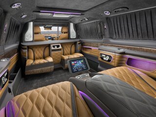 2024 Mercedes-Benz V-Класс Extra Long 300 d экстра длинный III (W447) Рестайлинг 2, чёрный, 35000000 рублей, вид 5