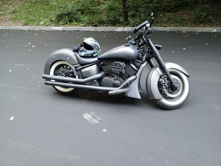 2005 Yamaha XVS1100, серый, 450000 рублей, вид 1