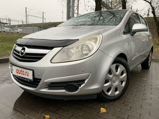 2007 Opel Corsa D, серебристый, 362305 рублей, вид 2