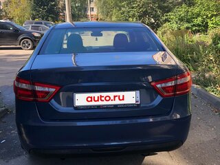 2018 Lada (ВАЗ) Vesta I, синий, 800000 рублей, вид 2