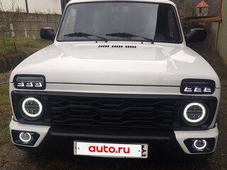 2013 Lada (ВАЗ) 2121 (4x4) I Рестайлинг, белый, 600000 рублей, вид 2