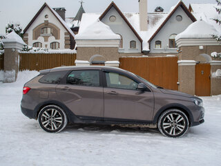 2018 Lada (ВАЗ) Vesta SW Cross I, серый, 1150000 рублей, вид 5