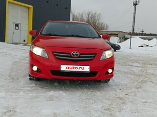 2007 Toyota Corolla AMT X (E140, E150), красный, 950000 рублей, вид 3