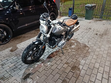 2018 BMW R Nine T Scrambler, серый, 1200000 рублей, вид 1