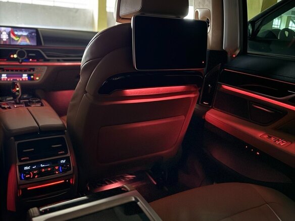 2019 BMW 7 серии 730d xDrive VI (G11/G12), серый, 4508565 рублей - вид 13