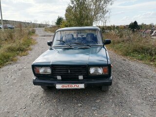 2006 Lada (ВАЗ) 2107, зелёный, 150000 рублей, вид 4