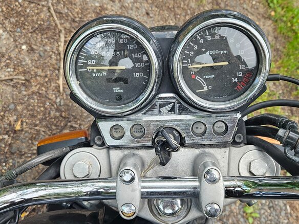 1994 Honda CB 400 Super Four, синий, 210000 рублей - вид 7
