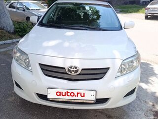 2009 Toyota Corolla X (E140, E150), белый, 646900 рублей, вид 1