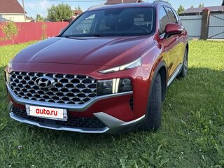 2021 Hyundai Santa Fe IV Рестайлинг, красный, 2910000 рублей, вид 1