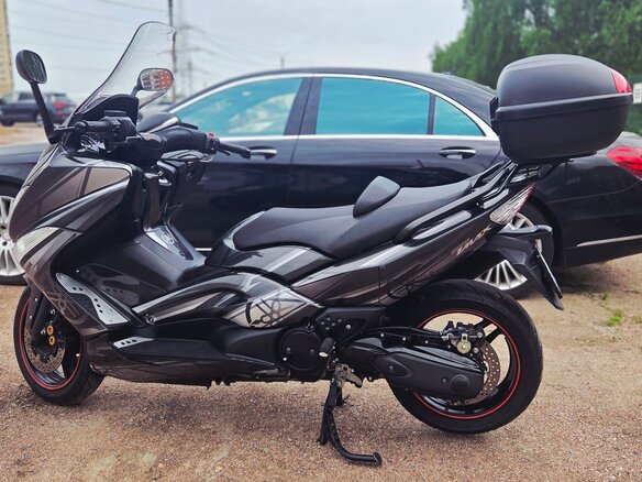2008 Yamaha TMAX, чёрный, 550000 рублей - вид 8