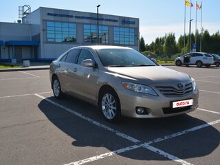 2011 Toyota Camry VI (XV40) Рестайлинг, бежевый, 900000 рублей, вид 3