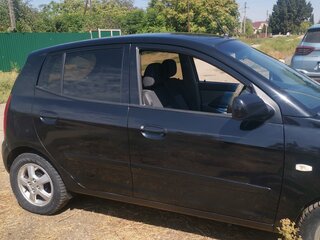 2007 Kia Picanto I, чёрный, 400000 рублей, вид 2