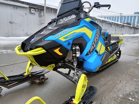 2019 Polaris 850 PRO-RMK, синий, 1049978 рублей, вид 3