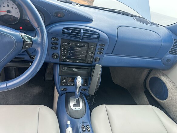 1999 Porsche 911 Carrera 4 V (996), голубой, 3900000 рублей - вид 13