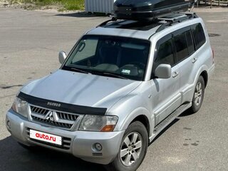 2002 Mitsubishi Montero III, серебристый, 550000 рублей, вид 1