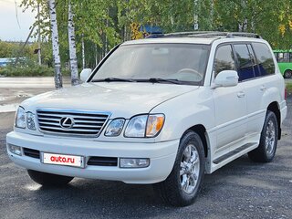 2000 Lexus LX 470 II, белый, 1470000 рублей, вид 1