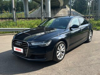2016 Audi A6 IV (C7) Рестайлинг, чёрный, 2100000 рублей, вид 3