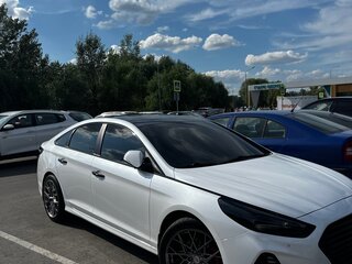 2017 Hyundai Sonata VII (LF) Рестайлинг, белый, 2800000 рублей, вид 5