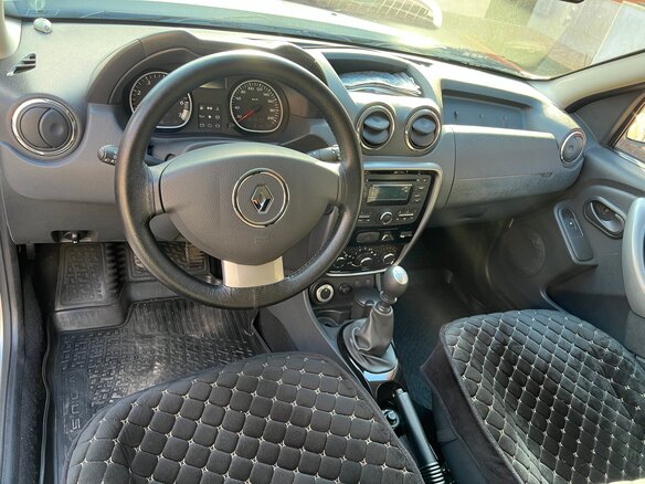 2012 Renault Duster I, серый, 1390000 рублей - вид 4