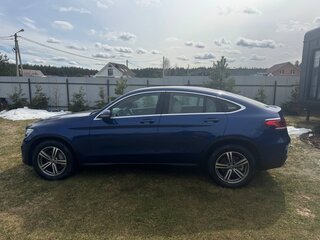 2019 Mercedes-Benz GLC Coupe 220 d I (C253) Рестайлинг, синий, 4450000 рублей, вид 2