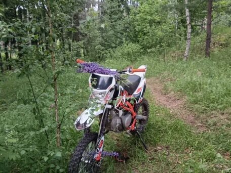 2023 Kayo Basic TT125, оранжевый, 70000 рублей, вид 4