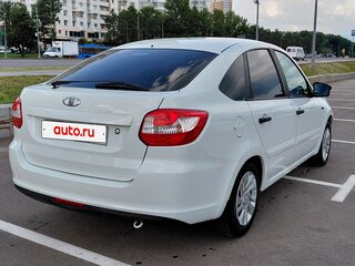 2018 Lada (ВАЗ) Granta I, белый, 449000 рублей, вид 4