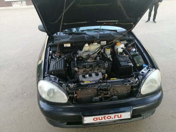 2007 Chevrolet Lanos I, чёрный - вид 11