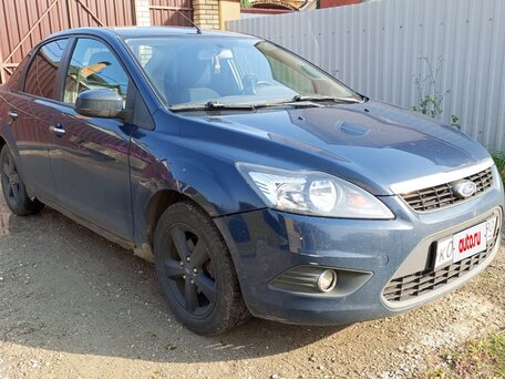 2008 Ford Focus II Рестайлинг, синий, 380000 рублей, вид 3
