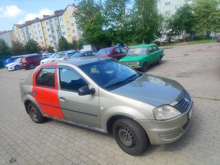 2012 Renault Logan I Рестайлинг, бежевый, 300000 рублей, вид 2