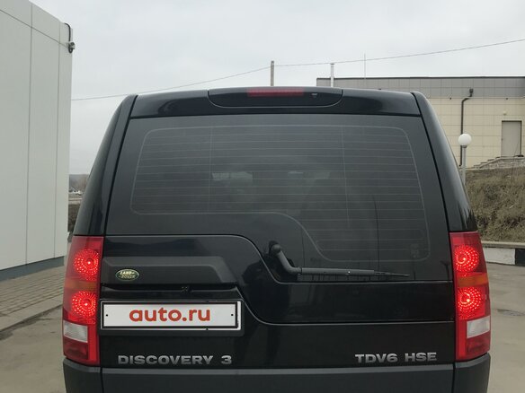 2007 Land Rover Discovery III, чёрный - вид 3