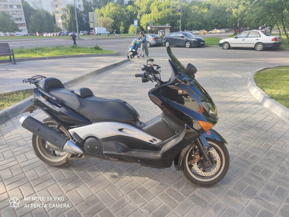 2006 Yamaha TMAX, чёрный - вид 7