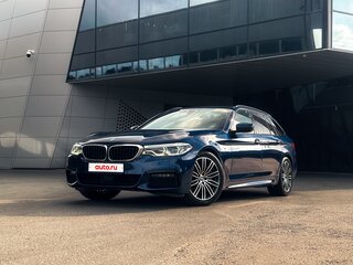2019 BMW 5 серии 540d xDrive VII (G30/G31/G38), синий, 4900000 рублей, вид 1