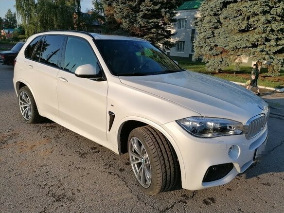 2017 BMW X5 40d III (F15), белый - вид 7